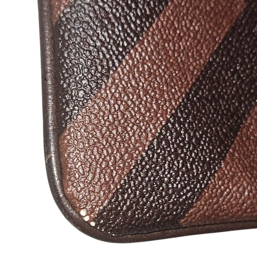 Dooney & Bourke Brown Chevron Wristlet - Picture 9 of 9